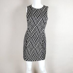 Anne Klein Geometric Sleeveless Mini Dress SALE